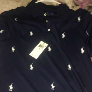 Polo Coller Shirt With multiple Pony’s